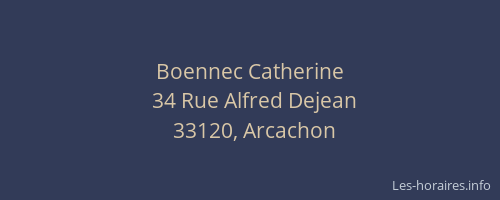 Boennec Catherine