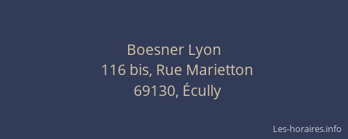 Boesner Lyon