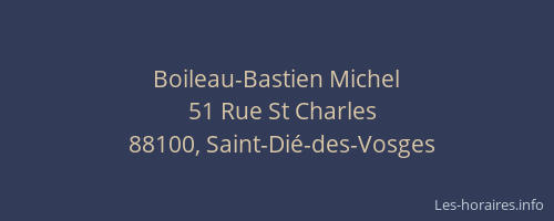 Boileau-Bastien Michel
