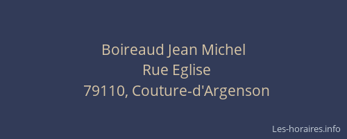 Boireaud Jean Michel