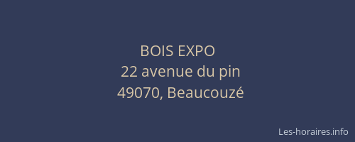 BOIS EXPO