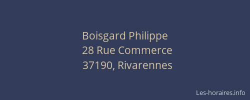 Boisgard Philippe