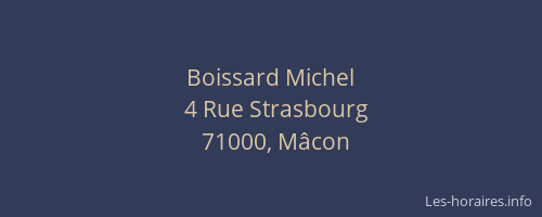 Boissard Michel