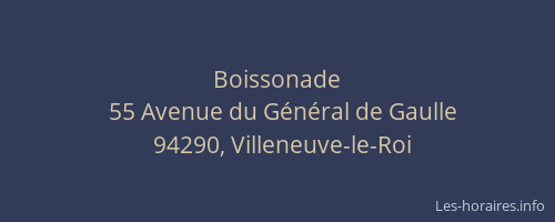 Boissonade