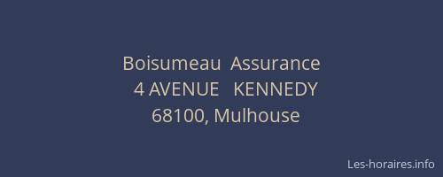 Boisumeau  Assurance