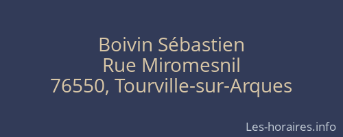 Boivin Sébastien