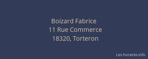 Boizard Fabrice