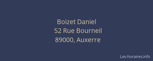 Boizet Daniel