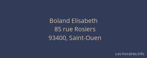Boland Elisabeth