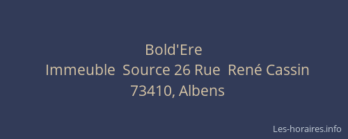 Bold'Ere