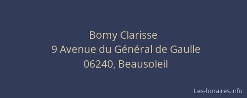 Bomy Clarisse
