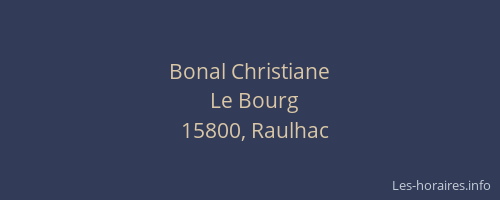 Bonal Christiane