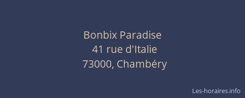 Bonbix Paradise