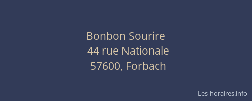 Bonbon Sourire