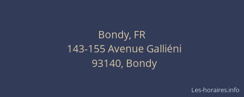 Bondy, FR