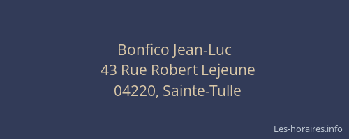 Bonfico Jean-Luc