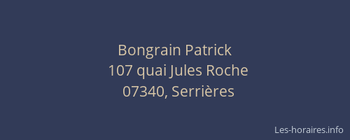 Bongrain Patrick