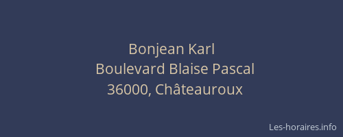Bonjean Karl