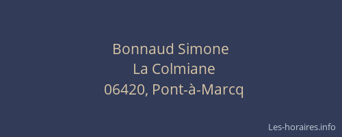 Bonnaud Simone