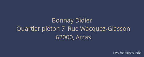 Bonnay Didier