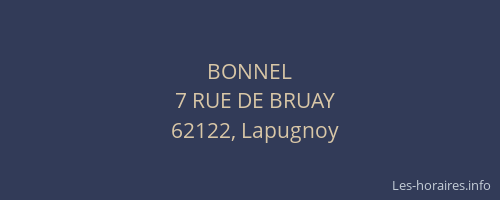 BONNEL