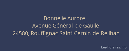 Bonnelie Aurore