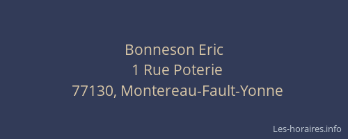 Bonneson Eric
