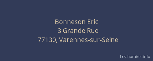 Bonneson Eric