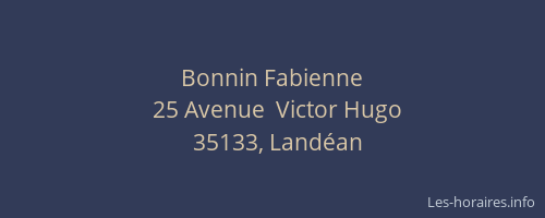 Bonnin Fabienne