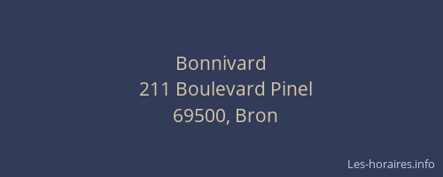 Bonnivard