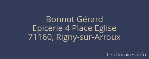 Bonnot Gérard