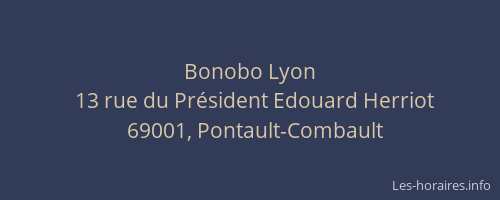 Bonobo Lyon