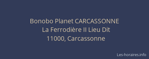 Bonobo Planet CARCASSONNE