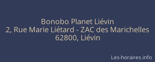 Bonobo Planet Liévin