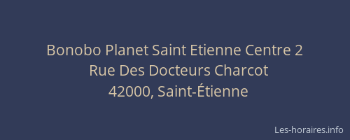 Bonobo Planet Saint Etienne Centre 2