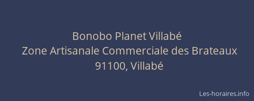 Bonobo Planet Villabé
