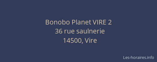 Bonobo Planet VIRE 2