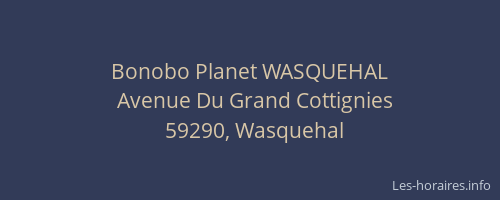 Bonobo Planet WASQUEHAL
