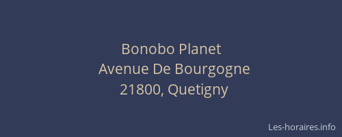 Bonobo Planet
