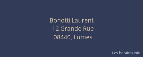Bonotti Laurent