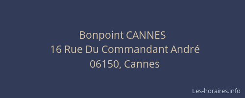 Bonpoint CANNES