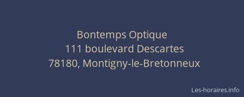 Bontemps Optique