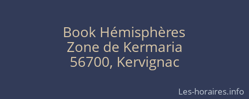 Book Hémisphères