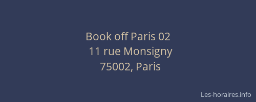 Book off Paris 02