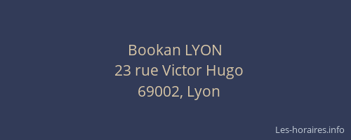 Bookan LYON