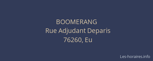BOOMERANG