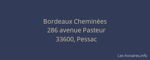 Bordeaux Cheminées