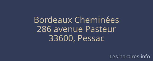 Bordeaux Cheminées