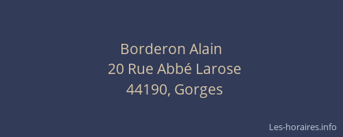 Borderon Alain
