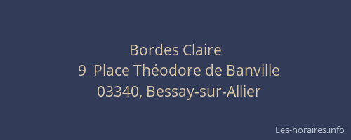 Bordes Claire